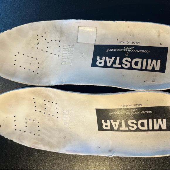 Golden Goose Mid Star Pink White 38 Trainers - Picture 15 of 16